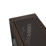 ASUS ProArt PA602 Wood Edition - Tempered Glass boîtier big tower Bois | 4x USB-A | 1x USB-C | Window