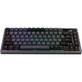 ASUS ROG Azoth RGB clavier gaming mécanique Gunmetal, Layout US (QWERTY), ROG NX Red, 80% (TKL), Hot-swappable, Bluetooth, 2.4GHz, USB 2.0