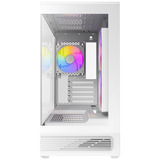 Antec  boîtier mini tower Blanc | 1x USB-A | 1x USB-C | Window