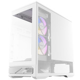Antec  boîtier mini tower Blanc | 1x USB-A | 1x USB-C | Window