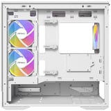 Antec  boîtier mini tower Blanc | 1x USB-A | 1x USB-C | Window