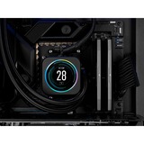 Corsair 96 Go DDR5-6000 Quad-Kit, Mémoire vive Noir, CMH96GX5M4B6000C30, Vengeance RGB, XMP