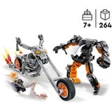 LEGO Marvel - Ghost Rider Mech & moTorbike, Jouets de construction 