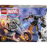 LEGO Marvel - Ghost Rider Mech & moTorbike, Jouets de construction 