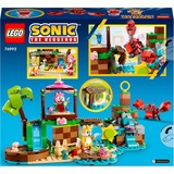 LEGO Sonic - L'île de sauvetage des animaux d'Amy, Jouets de construction 76992