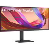 LG UltraWide 34U650A-B 34" Moniteur gaming incurvé  Noir, 2x HDMI, DisplayPort, 3x USB-A, USB-C, RJ-45