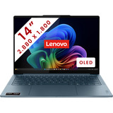 Lenovo Yoga Slim 7 14AKP10 (83JY007BMB) 14" PC portable Copilot+  Bleu-gris | Ryzen AI 7 350 | Radeon 860M Graphics | 32 Go | 1 To SSD