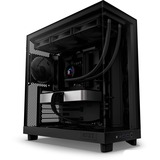 NZXT H6 Flow boîtier midi tower Noir | 2x USB-A | 1x USB-C | Verre Trempé