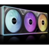 be quiet! Light Wings Pro IO 420mm Reverse ventilateurs de boîtier RGB  Noir, 3 pièces, 420 x 140 x 28 mm