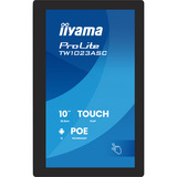 iiyama ProLite TW1023ASC-B3P, Moniteur LED Noir, Tactile, mini HDMI, USB, LAN + PoE, audio, Android 13