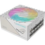 ASUS ROG Loki SFX-L Platinum alimentation modulaire 850 watt Blanc, 1x 12V-2x6, 3x PCIe, 850 W, 100 - 240 V, 110 W, 850 W, 110 W, 9,6 W