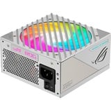 ASUS ROG Loki SFX-L Platinum alimentation modulaire 850 watt Blanc, 1x 12V-2x6, 3x PCIe, 850 W, 100 - 240 V, 110 W, 850 W, 110 W, 9,6 W