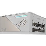 ASUS ROG Loki SFX-L Platinum alimentation modulaire 850 watt Blanc, 1x 12V-2x6, 3x PCIe, 850 W, 100 - 240 V, 110 W, 850 W, 110 W, 9,6 W