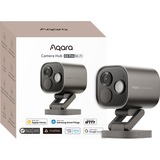 Aqara Camera Hub G5 Pro Wi-Fi, Caméra de surveillance Gris, Vision nocturne en couleur
