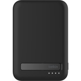 Belkin BoostCharge Pro powerbank magnétique sans fil de 8 000 mAh + support - 15 W Noir