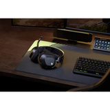 Corsair HS80 v2 MAX Wireless casque gaming over-ear Noir/gris, 2,4 GHz / Bluetooth, PlayStation, Switch, smartphone, PC