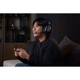 Corsair HS80 v2 MAX Wireless casque gaming over-ear Noir/gris, 2,4 GHz / Bluetooth, PlayStation, Switch, smartphone, PC