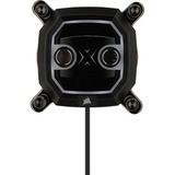 Corsair Hydro X XC5 RGB CPU Water Block (1200), Refroidisseur CPU Noir, Bloc d'eau, Noir, CORSAIR Commander PRO / Lighting Node PRO. Intel 1200, Intel 115x.