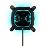 Corsair Hydro X XC5 RGB CPU Water Block (1200), Refroidisseur CPU Noir, Bloc d'eau, Noir, CORSAIR Commander PRO / Lighting Node PRO. Intel 1200, Intel 115x.