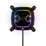 Corsair Hydro X XC5 RGB CPU Water Block (1200), Refroidisseur CPU Noir, Bloc d'eau, Noir, CORSAIR Commander PRO / Lighting Node PRO. Intel 1200, Intel 115x.