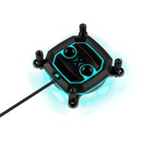 Corsair Hydro X XC5 RGB CPU Water Block (1200), Refroidisseur CPU Noir, Bloc d'eau, Noir, CORSAIR Commander PRO / Lighting Node PRO. Intel 1200, Intel 115x.