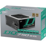 DeepCool DQ750-M-V2L 750W alimentation  Noir, (4x PCIe, gestion des câbles)