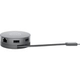 Dell Adaptateur mobile USB-C - DA310 , Station d'accueil Argent