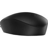 HP 125.0, Souris Noir, Filaire, 1200 dpi, optique