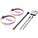 HYTE Bandes lumineuses LS30 qRGB, 3 pièces + Nexus Portal NP50, Bande LED 