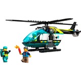 LEGO City - L’hélicoptère des urgences, Jouets de construction 60405