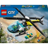 LEGO City - L’hélicoptère des urgences, Jouets de construction 60405