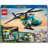 LEGO City - L’hélicoptère des urgences, Jouets de construction 60405