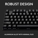 Logitech G413 SE clavier gaming mécanique Noir, Layout US-International (QWERTY), GL Tactile, 100%, LED blanches