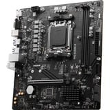 MSI PRO B650M-B, Socket AM5 carte mère Noir, RAID, 2.5 Gb-LAN, Sound, µATX