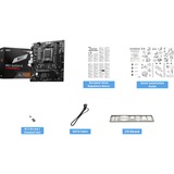 MSI PRO B650M-B, Socket AM5 carte mère Noir, RAID, 2.5 Gb-LAN, Sound, µATX