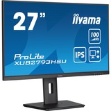 iiyama  27" Moniteur  Noir (Mat)