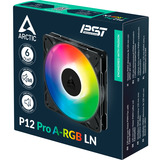 ARCTIC P12 Pro A-RGB LN ventilateur de boîtier Noir, 120 x 120 x 25 mm, PWM