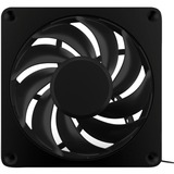 Alphacool Apex Stealth Metal, Ventilateur de boîtier Noir, Connecteur PWM à 4 broches pour le ventilateur