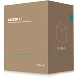 DeepCool CG530 4F boîtier midi tower Noir | 2x USB-A | 1x USB-C | RGB | Verre Trempé