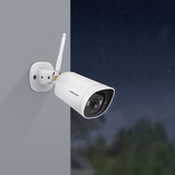 Foscam  G4C, 2K Starlight WiFi en extérieur, Caméra de surveillance Blanc