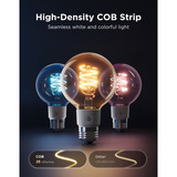 Govee Edison Bulb G80 E27 (2 pièces), Lampe à LED Transparent, Wi-Fi, Bluetooth