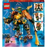 LEGO Ninjago - L'équipe de robots des ninjas Lloyd et Arin, Jouets de construction 71794