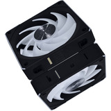 Lian Li UNI FAN CL120 Wireless, Ventilateur de boîtier Noir, Lot de 3, 120 mm