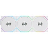 Lian Li UNI FAN TL 120 Reverse Blade Wireless Triple Pack, Ventilateur de boîtier Blanc, 4 broches PWM, contrôleur inclus