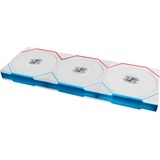 Lian Li UNI FAN TL 120 Reverse Blade Wireless Triple Pack, Ventilateur de boîtier Blanc, 4 broches PWM, contrôleur inclus