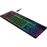 Razer BlackWidow V4 Low-Profile HyperSpeed RGB clavier gaming mécanique Noir, Layout US (QWERTY), Razer Low-Profile Yellow, 100%