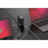 Sitecom Chargeur de bureau 140 W GaN Power Delivery avec affichage LED Noir