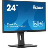 iiyama ProLite XUB2497HSN-B1 23.8" Moniteur  Noir, 100Hz, HDMI, Display Port, USB-C, LAN, Audio