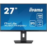 iiyama ProLite XUB2793QSU-B6 27" Moniteur  Noir, 100Hz, HDMI, DisplayPort, USB, Audio, AMD FreeSync