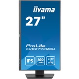 iiyama ProLite XUB2793QSU-B6 27" Moniteur  Noir, 100Hz, HDMI, DisplayPort, USB, Audio, AMD FreeSync